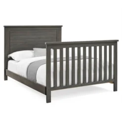 Simmons Kids' Caden 6-in-1 Convertible Crib With Trundle Drawer - Rustic Gray -Delta Children Sales Store GUEST 00e50890 2638 4c68 8a9e 9102aab4d7db
