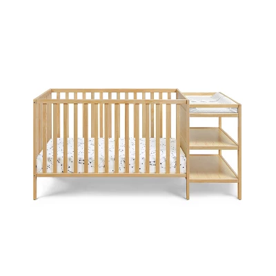 Suite Bebe Palmer 3-in-1 Convertible Island Crib And Changer Combo - Natural 6 Suite Bebe Palmer 3-in-1 Convertible Island Crib And Changer Combo - Natural - Image 6