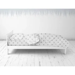 Bacati - Star Gray Ikat Muslin 4pc Toddler Bedding Set -Delta Children Sales Store GUEST 03d187cb f91b 4f3e b612 5a2918f65bac