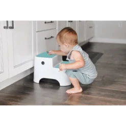 Prince Lionheart Uppy2 Step Stool For Kids' Potty Training And Bathroom - Glacier -Delta Children Sales Store GUEST 08ae85a3 435f 4130 a5ed 379df800f315