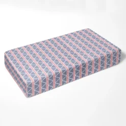 Bacati - Emma Large Triangles Coral Navy Muslin 3 Pc Toddler Bed Sheet Set -Delta Children Sales Store GUEST 0c66b0af f8da 45fa 98c8 d66feadd48bd