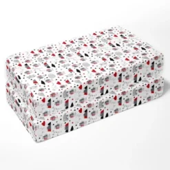 Bacati - Lumberjack Red Black Gray 10 Pc Crib Bedding Set With 2 Crib Fitted Sheets -Delta Children Sales Store GUEST 0ce529e2 10b4 4ec4 8dc0 83c770e669ae