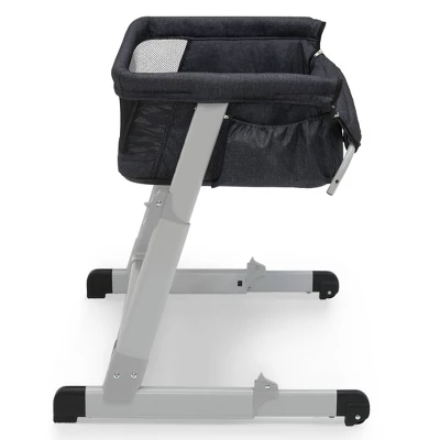 BabyGap By Delta Children Whisper Bedside Bassinet Sleeper With Breathable Mesh And Adjustable Heights - Made With Sustainable Materials 3 BabyGap By Delta Children Whisper Bedside Bassinet Sleeper With Breathable Mesh And Adjustable Heights - Made With Sustainable Materials - Image 3
