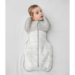 Love To Dream Warm 2.5 TOG Swaddle Wrap - Dreamer White - S