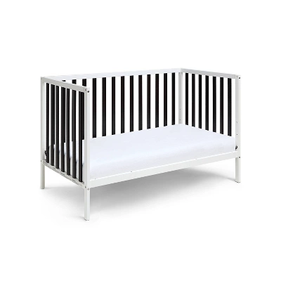 Baby Cache Deux Remi 3-in-1 Convertible Island Crib - White/Black 5 Baby Cache Deux Remi 3-in-1 Convertible Island Crib - White/Black - Image 5
