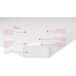 Babyletto Pure Core Non-Toxic Crib Mattress With Hybrid Waterproof Cover, Greenguard Gold Certified -Delta Children Sales Store GUEST 171dc363 4037 419b 87e1 e0a1add363b3