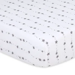 The Peanutshell Fitted Crib Sheets - Gray Celestial Moon And Stars - 4pk -Delta Children Sales Store GUEST 1c42b451 aa0a 480b 82f8 7a0484737ad6