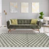 Polka Dot Abstract Modern Contemporary Transitional Eclectic Plush Ultra-Soft High-Traffic Long-Lasting Indoor Area Rug By Blue Nile Mills
