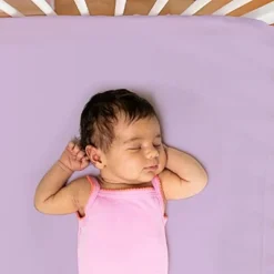 The Peanutshell Purple Floral 4-Pack Crib Fitted Sheet Set In Purple/Pink/White -Delta Children Sales Store GUEST 1e1bf247 04c7 468a b7a7 e56aea765955