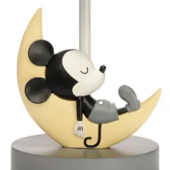 Lambs & Ivy Mickey Mouse Lamp With Shade - Includes Light Bulb