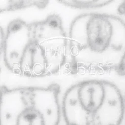 HALO Innovations Sleepsack Swaddle Bear Faces Microfleece - S