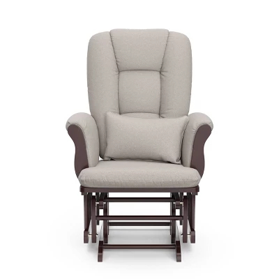 Storkcraft Tuscany Espresso Frame Glider And Ottoman 5 Storkcraft Tuscany Espresso Frame Glider And Ottoman - Image 5