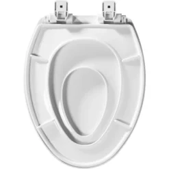 Mayfair By Bemis Little2Big Never Loosens Elongated Plastic Children's Potty Training Toilet Seat With Slow Close Hinge - White -Delta Children Sales Store GUEST 21b9becd 5c94 48db 9588 e9f849cb483c