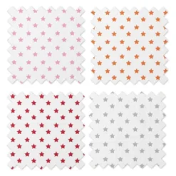 Bacati - Stars Girls Swaddling Muslin Blankets Of 4 (Pink, Orange,Red,Gray) 7 Bacati - Stars Girls Swaddling Muslin Blankets Of 4 (Pink, Orange,Red,Gray) -Delta Children Sales Store GUEST 23d918cd dba5 4f3d a21e c19bc139c570