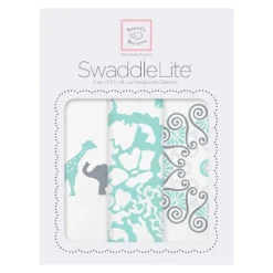SwaddleDesigns Swaddle Blankets - 3 Pack