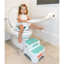 Prince Lionheart Uppy2 Step Stool For Kids' Potty Training And Bathroom - Glacier -Delta Children Sales Store GUEST 29db6ddb 6503 41a2 8d91 adee5c4cb2fd