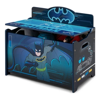 Delta Children Batman Deluxe Toy Box - Greenguard Gold Certified 5 Delta Children Batman Deluxe Toy Box - Greenguard Gold Certified - Image 5