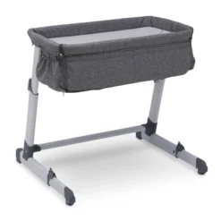Simmons Kids' Dream Bedside Baby Bassinet Sleeper With Breathable Mesh And Adjustable Heights - Lightweight Portable Crib - Gray -Delta Children Sales Store GUEST 32696939 c472 4e3d ab40 94a64aecb812
