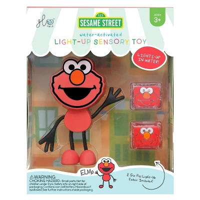 Glo Pals Sesame Street Character Elmo & 6 Light Up Water Cubes 2 Glo Pals Sesame Street Character Elmo & 6 Light Up Water Cubes - Image 2