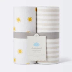 Flannel Swaddle Baby Blankets - Yellow Sun And Stripe - 2pk - Cloud Island™ 5 Flannel Swaddle Baby Blankets - Yellow Sun And Stripe - 2pk - Cloud Island™ -Delta Children Sales Store GUEST 3d36f01e efe2 4524 972e c2dcdabf32e5