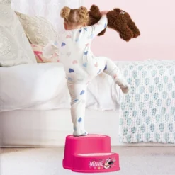 Disney Minnie Mouse 2-Tier Step Stool -Delta Children Sales Store GUEST 3dec7351 b38e 471b a8ef 0e1274b89117