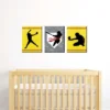 Big Dot Of Happiness Grand Slam - Fastpitch Softball - Sports Nursery Wall Art, Kids Room Decor & Game Room Decor - 7.5 X 10 Inches - Set Of 3 Prints