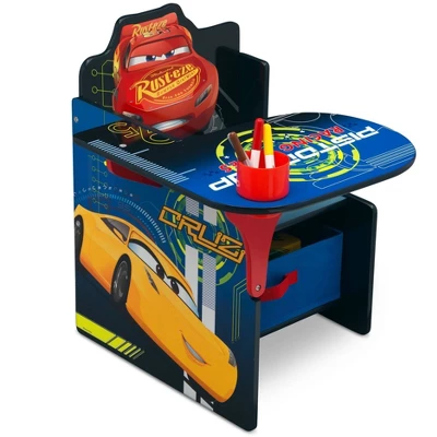 Disney Pixar Cars Chair Desk With Storage Bin - Delta Children 1 Disney Pixar Cars Chair Desk With Storage Bin - Delta Children