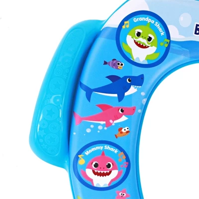 Pinkfong Baby Shark Fun At Sea Soft Potty Seat With Potty Hook 2 Pinkfong Baby Shark Fun At Sea Soft Potty Seat With Potty Hook - Image 2