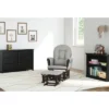 Storkcraft Hoop Glider And Ottoman