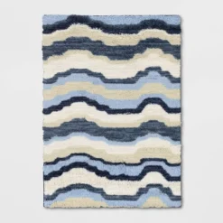 Waves Area Kids' Rug Blue/Green - Pillowfort™ -Delta Children Sales Store GUEST 52f23e37 ed88 43a1 be63 fc68efaa4b8d