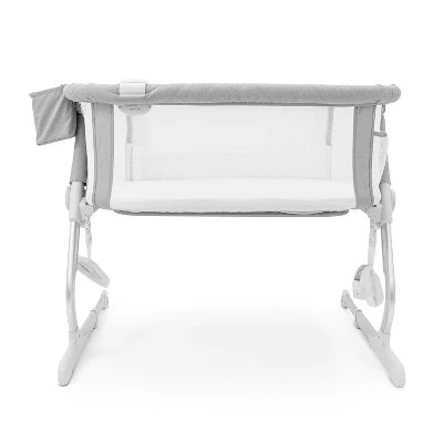 Baby Delight Beside Me Dreamer Deluxe Bassinet And Bedside Sleeper - Quilted Pebble Gray 1 Baby Delight Beside Me Dreamer Deluxe Bassinet And Bedside Sleeper - Quilted Pebble Gray