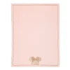 Lambs & Ivy Disney Baby Pink/Rose Gold MINNIE MOUSE Appliqued Baby Blanket
