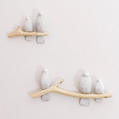 Crane Baby 2-Piece Wooden Wall Decor - Birds 1 Crane Baby 2-Piece Wooden Wall Decor - Birds
