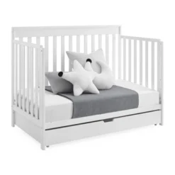Delta Children Mercer Deluxe 6-in-1 Convertible Crib With Underdrawer Storage - Bianca White -Delta Children Sales Store GUEST 5b73fa68 49e1 4102 919e d0f190a62ff6