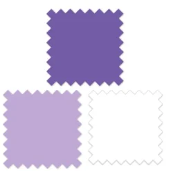 Bacati - 3 Layer Ruffled Crib/Toddler Bed Skirt - White/Lilac/Purple -Delta Children Sales Store GUEST 5f9143d8 3d78 4209 ae2a be61c1d9229c