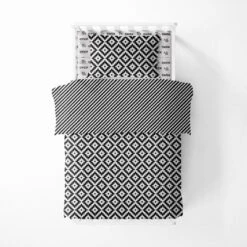 Bacati - Love Aztec Print Black 4 Pc Toddler Bedding Set -Delta Children Sales Store GUEST 61cddd5b 8591 4b57 97cd 2b66a418e484