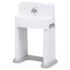 Delta Children PerfectSize 3-in-1 Convertible Sink, Step Stool And Bath Toy For Toddlers/Kids' Perfect For Potty Training - White/Gray -Delta Children Sales Store GUEST 623435f7 6a5f 41d0 9203 9355e134a5fe