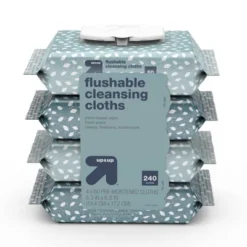 Flushable Cleaning Cloths - Fresh Scent - Up & Up™ -Delta Children Sales Store GUEST 65e8ab49 1586 421e abe8 919fea8bb840