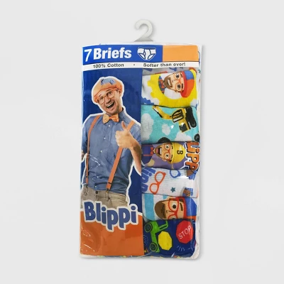 Toddler Boys' 7pk Blippi Briefs 2 Toddler Boys' 7pk Blippi Briefs - Image 2
