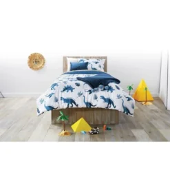 Dinosaur Value Multi-Piece Kids' Bedding Set Watercolor Blue - Pillowfort™ -Delta Children Sales Store GUEST 6e895af7 c795 4463 ae3f a72b6625f847