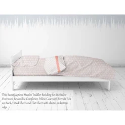 Bacati - Petals/Floral Coral Girls Muslin 4 Pc Toddler Bedding Set 10 Bacati - Petals/Floral Coral Girls Muslin 4 Pc Toddler Bedding Set -Delta Children Sales Store GUEST 723ba766 225b 40f5 a6ca bf1c619b24cb