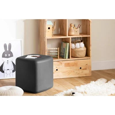 Sweedi Kids' Stool Dark Gray - South Shore 2 Sweedi Kids' Stool Dark Gray - South Shore - Image 2