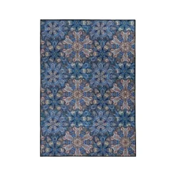 Floral Bohemian Non-Slip Washable Indoor/ Outdoor Area Rug By Blue Nile Mills -Delta Children Sales Store GUEST 75e786ab 13f5 4122 ae88 6357318caa5c