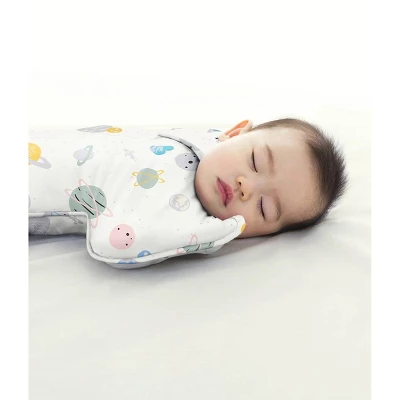 Love To Dream Designer Collection Adaptive Swaddle Wrap - Lite Space White - Newborn 3 Love To Dream Designer Collection Adaptive Swaddle Wrap - Lite Space White - Newborn - Image 3