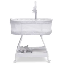 Delta Children Curve Bassinet - White And Gray 8 Delta Children Curve Bassinet - White And Gray -Delta Children Sales Store GUEST 7e769cb0 3c30 4933 9c4e f931c578d709