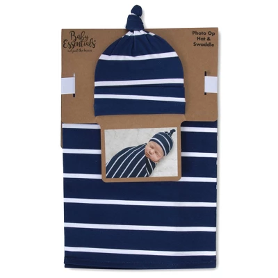 Baby Essentials Swaddle Blanket And Cap 6 Baby Essentials Swaddle Blanket And Cap - Image 6