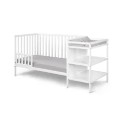 Suite Bebe Palmer 3-in-1 Convertible Island Crib And Changer Combo - White 8 Suite Bebe Palmer 3-in-1 Convertible Island Crib And Changer Combo - White -Delta Children Sales Store GUEST 84dfc4a8 ee04 4f59 8220 a02dd64f514b