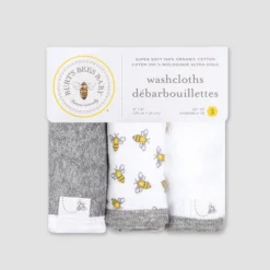 Burt's Bees Baby Burt's Bees Baby® Washcloths - White