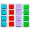 Glo Pals Light Up Water Cubes - Set Of 16 Cubes - Red, Blue, Green, Purple