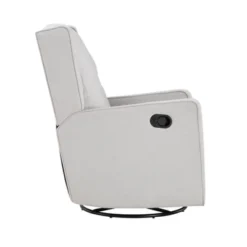 Suite Bebe Bryton Gliding Swivel Recliner Accent Chair - Tufted - Woven Gray Fabric -Delta Children Sales Store GUEST 8f762384 4460 43af 9f9f fe2ed5ed5681